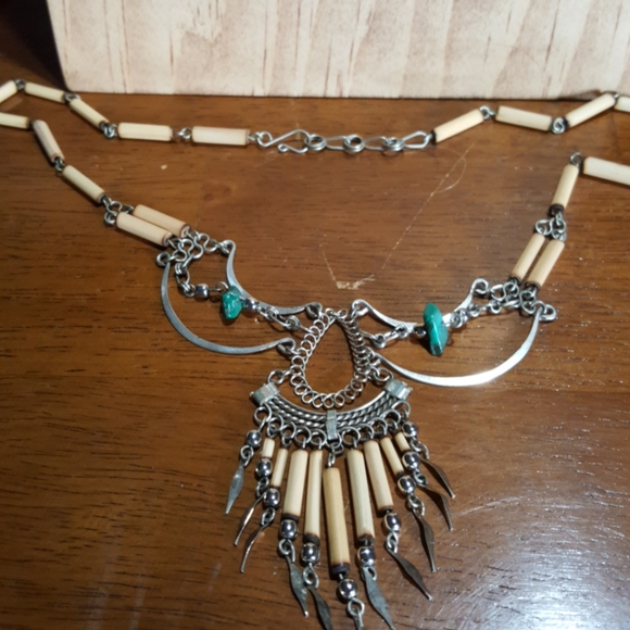 Boho Aztec Style Necklace - Picture 4 of 4